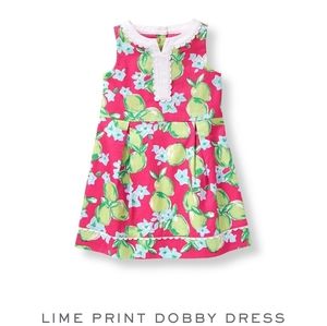 JANIE & JACK South Beach Beauty-  Lime Citrus Dress - size 10